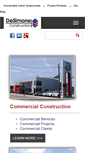 Mobile Screenshot of desimoneconst.com
